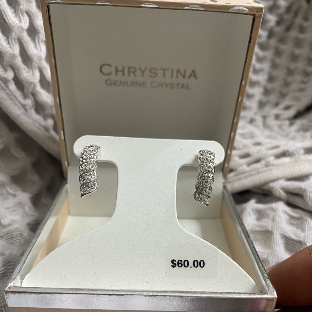 Crystal earrings